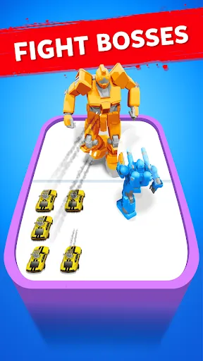 Robot Merge Master: Car Games | Games | XWorld