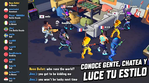 Gridpunk Battle Royale 3v3 PvP | juego | XWorld