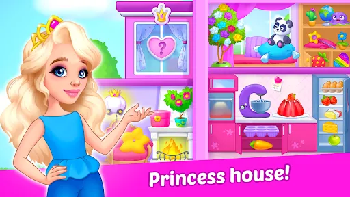 Princess girl paper House game | 游戏 | XWorld
