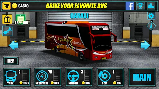 Telolet Bus Driving 3D | เกม | XWorld