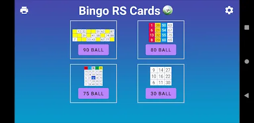 Bingo RS Cards | Games | XWorld