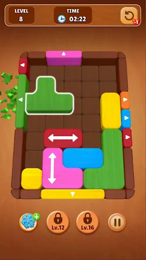 Wood Escape: Color Block | 游戏 | XWorld