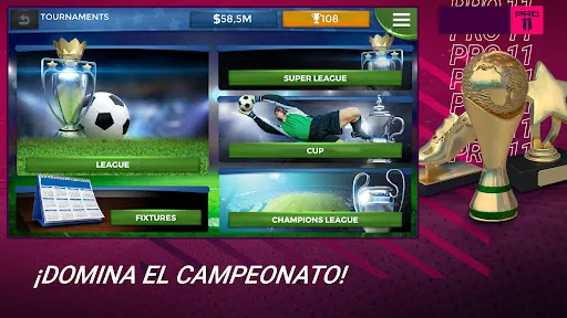 Pro 11 - Football Manager Game | juego | XWorld