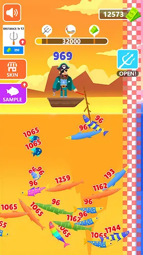 Dreamy Fishing-Harpoon Shooter | Permainan | XWorld