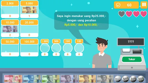 Belajar Tukar Uang Rupiah | เกม | XWorld