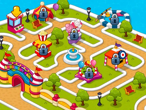 Parque de atracciones | juego | XWorld