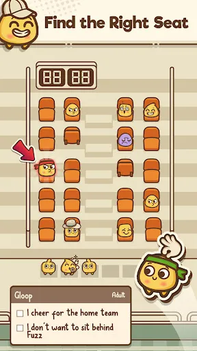 Where's My Seat?・Logic Puzzles | Games | XWorld