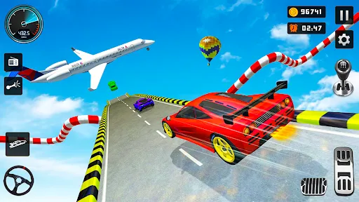 รถแข่งโลดโผน :Crazy Car Stunts | เกม | XWorld