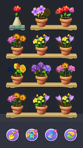 Flower Sorting Puzzle | Permainan | XWorld