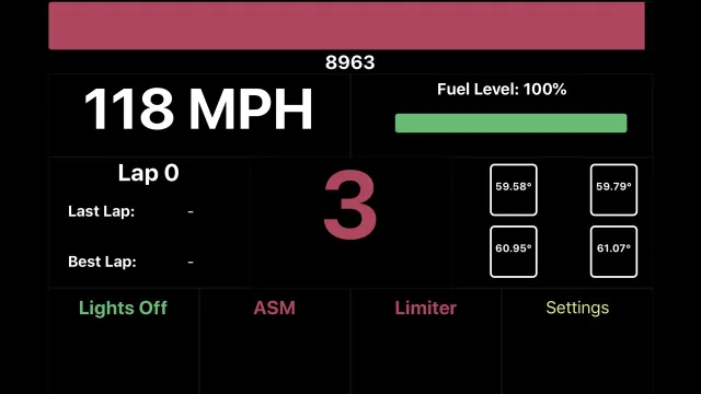 Racing Dashboard for GT7 | Игры | XWorld