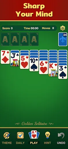 Golden Solitaire Classic Game | Игры | XWorld