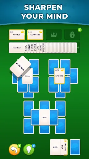 Word Solitaire: Card Sort | Games | XWorld