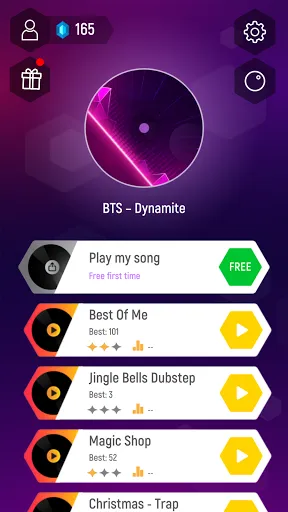 KPOP Music Hop: BTS Dancing Ti | Игры | XWorld
