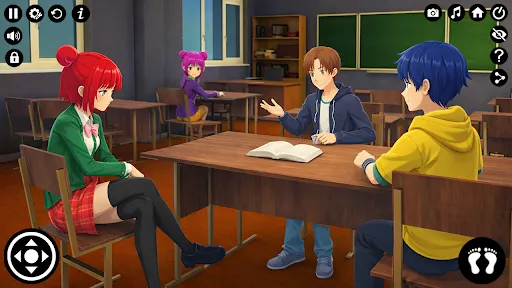 Anime Girl Sakura High School | Permainan | XWorld