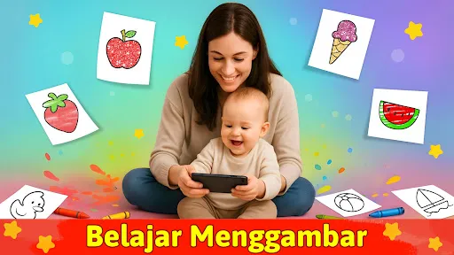 Buku Mewarnai: Anak Menggambar | Permainan | XWorld Buku Mewarnai: Anak Menggambar | Permainan | XWorld