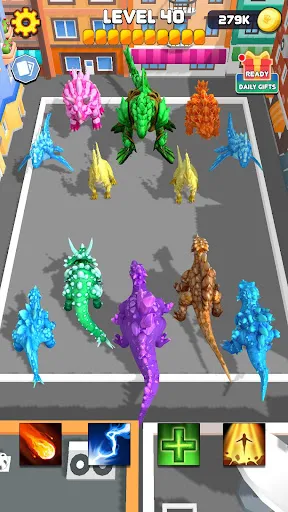 Crystal Dinosaur Element Fight | Games | XWorld