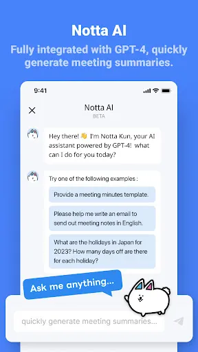 Notta - Ucapan ke teks | Permainan | XWorld