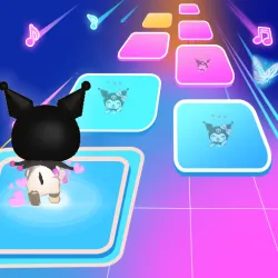 XWorld | Tiles Music Kuromi Hop Sanrio