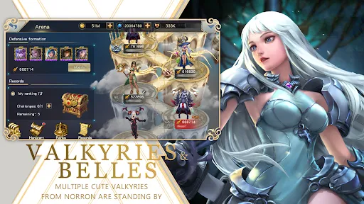 Rise of Valkyries:Arena Heroes | Permainan | XWorld