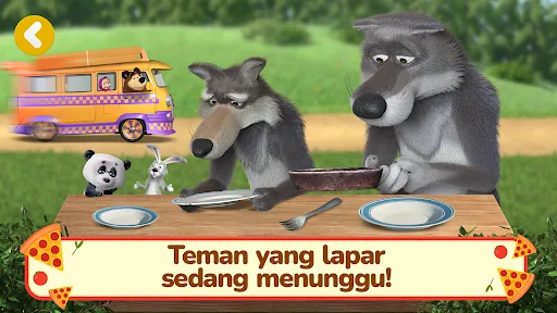 Rumah Pizza Masha and the Bear | Permainan | XWorld