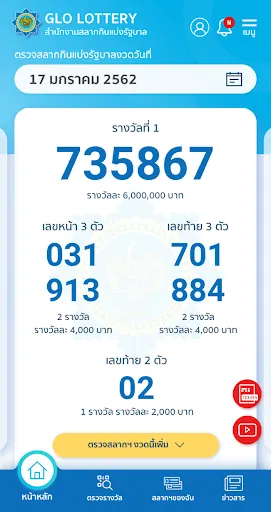 GLO Lottery Official | เกม | XWorld