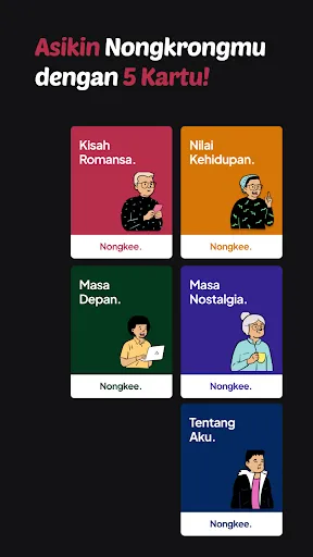 Nongkee - Kartu Topik Obrolan | Permainan | XWorld