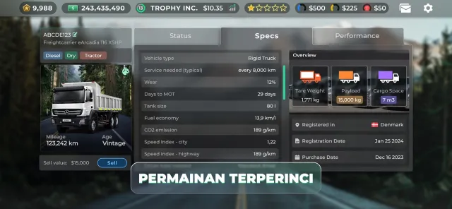 Truck Manager - 2025 | Permainan | XWorld