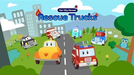 Car City Heroes: Rescue Trucks | Games | XWorld