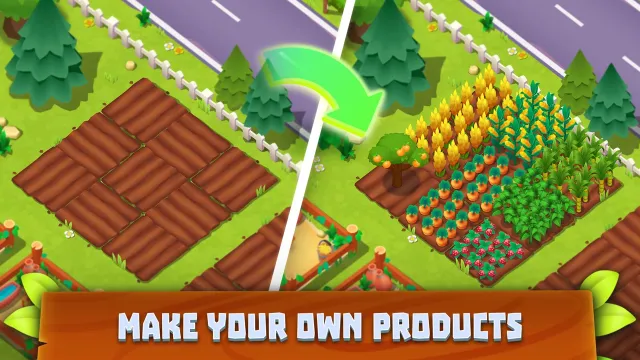 Supermarket Village—Farm Town | 游戏 | XWorld