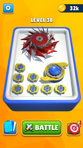 Trò chơi chiến đấu Spinner Mer | Games | XWorld