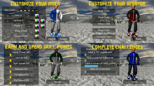 Snowscooter Freestyle Mountain | Игры | XWorld