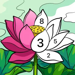 XWorld | Pure Color by Number Book