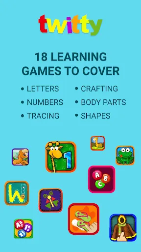 Twitty - KG Learning Games | Games | XWorld