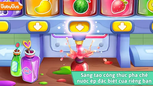 Nhà Pha Chế Nước Ép Gấu Trúc | Games | XWorld