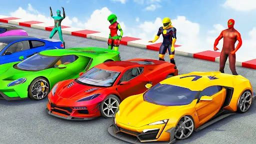 Superhero Game: Ramp Car Stunt | Игры | XWorld