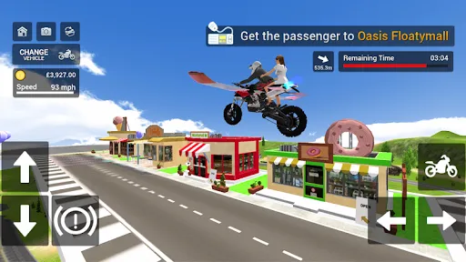 Flying Motorbike Simulator | Games | XWorld