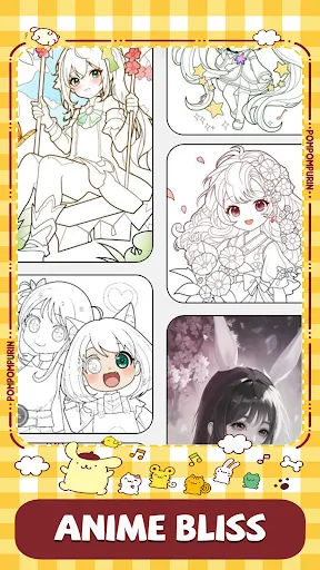 Anime Digital Coloring Game | Permainan | XWorld