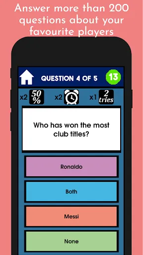 Messi VS Ronaldo - Quiz Game | Jogos | XWorld