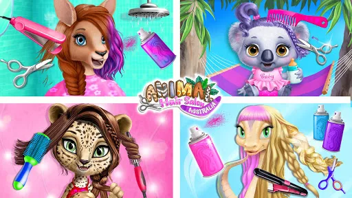 Animal Hair Salon Australia | juego | XWorld