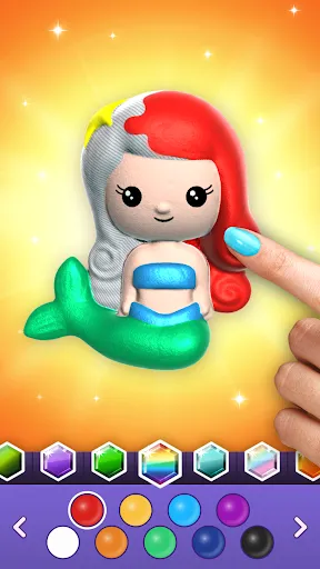 Squishy Magic: 3D Toy Coloring | Games | XWorld