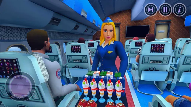 Flying Attendant Simulator 3D | Games | XWorld