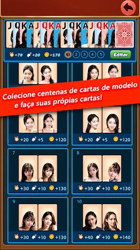 SOLITAIRE DE MENINA | Jogos | XWorld