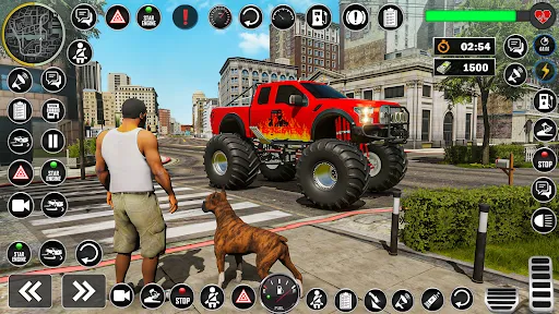 Gangster City Monster Truck 3D | Games | XWorld