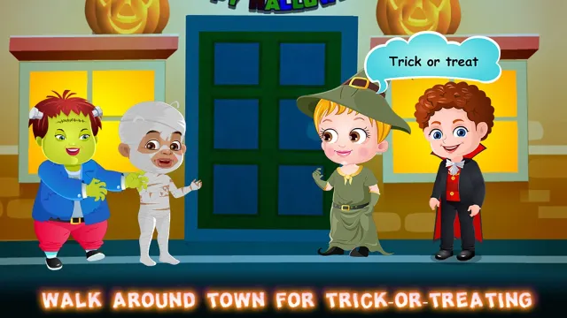 Baby Hazel Halloween Night | juego | XWorld