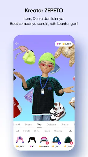 ZEPETO: Avatar,Siaran Langsung | Permainan | XWorld