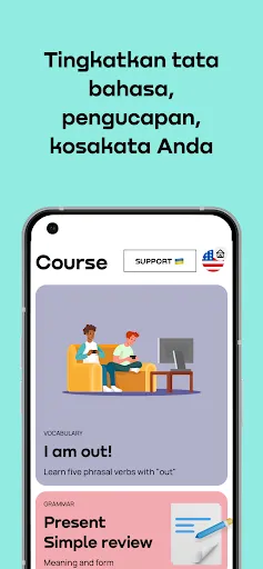 Promova Belajar Bahasa Inggris | Permainan | XWorld