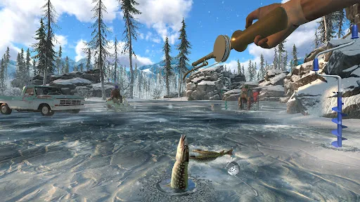 Ice fishing game. Catch bass. | Games | XWorld Ice fishing game. Catch bass. | Games | XWorld