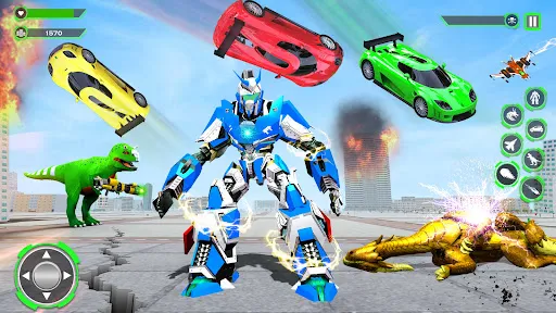 Dino Car Robot: Robot Games | Игры | XWorld