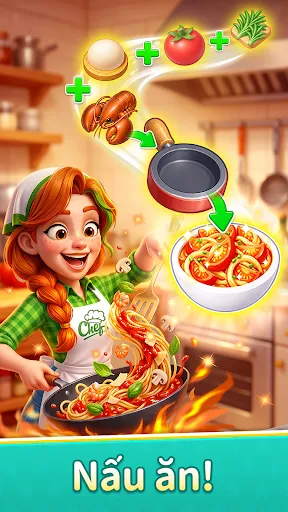 Merge Kitchen - Nấu ăn Offline | Games | XWorld Merge Kitchen - Nấu ăn Offline | Games | XWorld
