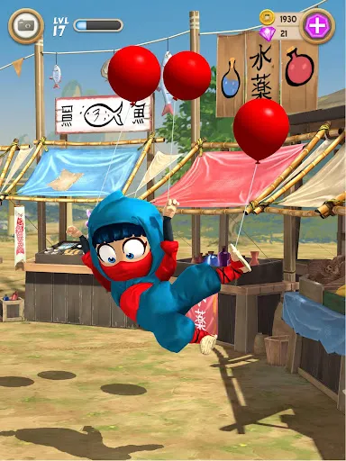 Clumsy Ninja | juego | XWorld